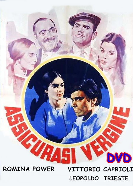 ASSICURASI_VERGINE_DVD_1967_ROMINA_POWER_Vittorio_Caprioli_leopoldo_trieste