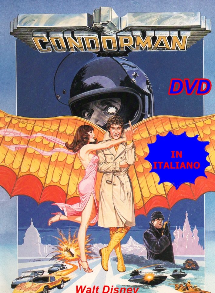 CONDORMAN_DVD_1981_IN_ITALIANO_Walt_Disney_Oliver_Reed