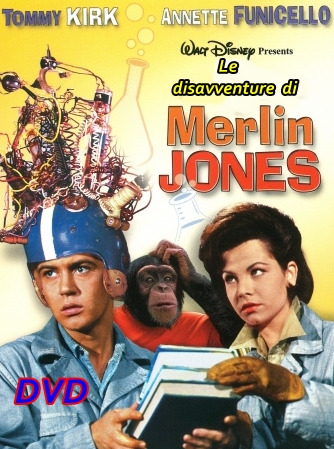 LE_DISAVVENTURE_DI_MERLIN_JONES_-_DVD_1964_Tommy_Kirk_-_WALT_DISNEY LE_DISAVVENTURE_DI_MERLIN_JONES_-_DVD_1964_Tommy_Kirk_-_WALT_DISNEY