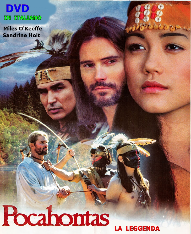 POCAHONTAS_LA_LEGGENDA_-_DVD_1995_FILM_-_Miles_O'Keeffe_-_Sandrine_Holt