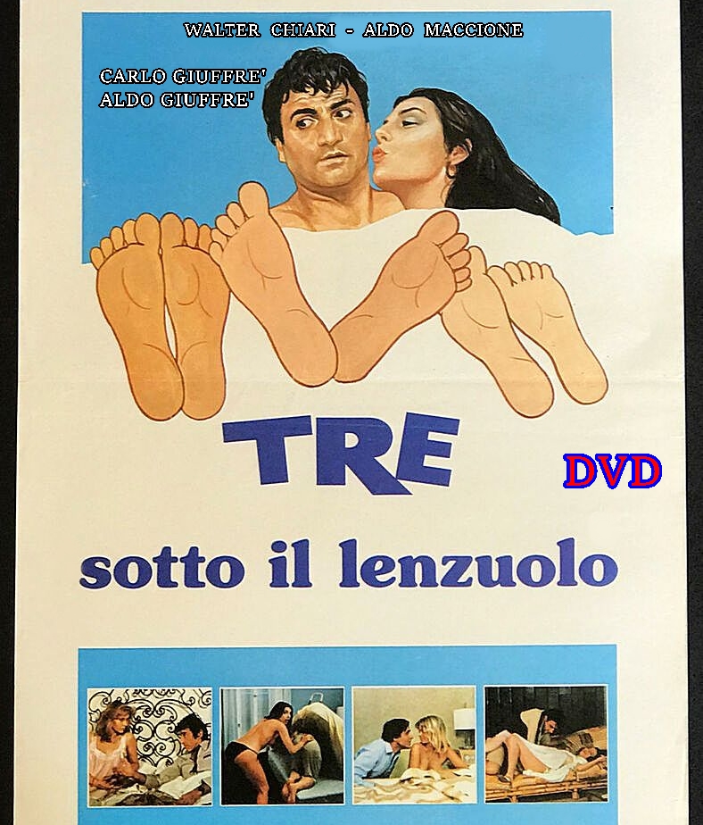 TRE_SOTTO_IL_LENZUOLO_DVD_1979_WALTER_CHIARI_ALDO_MACCIONE